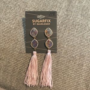 Multi-Colored Long Length Earrings